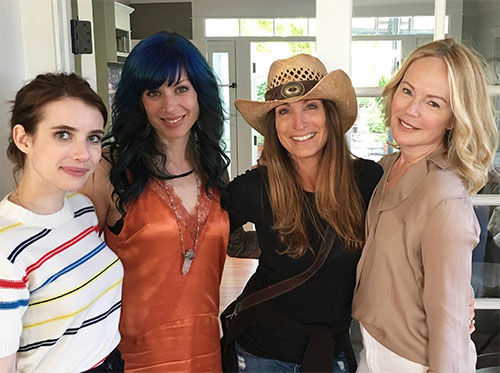 Emma Roberts, Jillian Lauren, Linda Sivertsen, Dani Shaprio