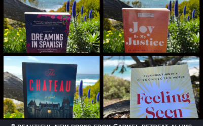 Celebrating our fellow writers. Book pics by the sea to inspire our work.