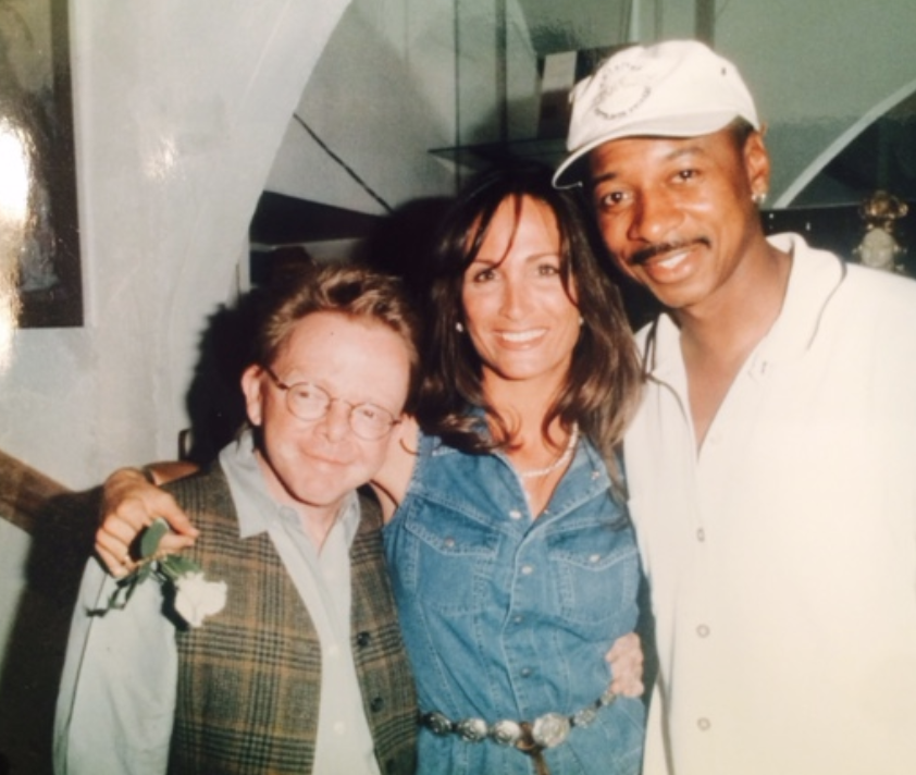 Paul Williams and Robert Townsend with Linda Sivertsen
